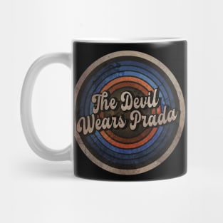 The Devil Wears Art drawing - music lover Mug